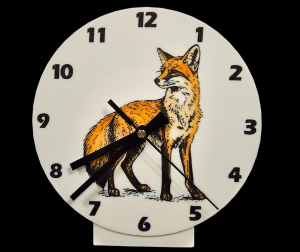 Fox clock
